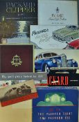 Automotive - Selection of 1930-50s Packard Car Brochures to include 1926 The Packard Six (rusty