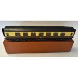 0 Gauge Exley Great Western Livery 3rd Class Coach K5 in very good condition, would look good in