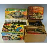 1970s Remote Control Tanks to include Tough Tank, Leopard Tank and Remote Control Tank all boxed (