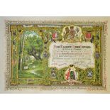 Visit Of Her Majesty Queen Victoria To Epping Forest a Most Beautiful Invitation Souvenir Invitation