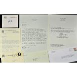 4x of Political Autographs to include John Major on 10 Downing street crested card, Angela Rumbold