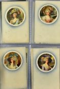 Decorative Early 1900s 'Glamour' Postcards - includes Meissner and Buch, Raphael Tuck with varying