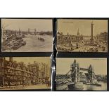 Collection of c.1900-1920s mainly London and Suburban London Topographical Postcards - mainly with