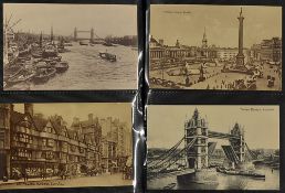 Collection of c.1900-1920s mainly London and Suburban London Topographical Postcards - mainly with