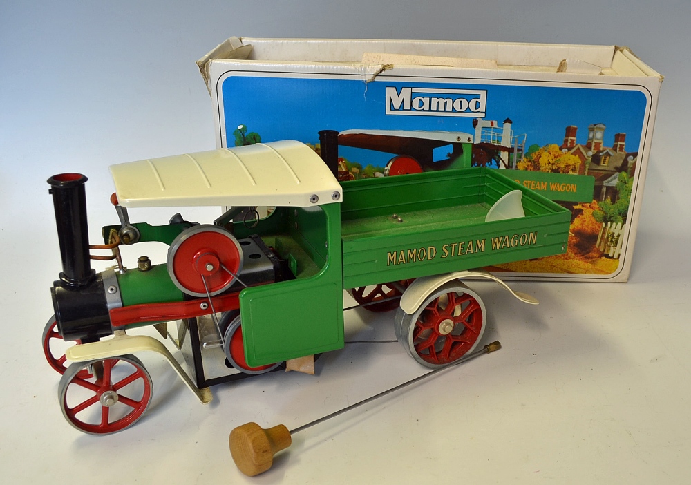 Mamod Live Steam Wagon unfired example in original box with inner packing and instructions - Image 2 of 2