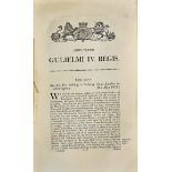 London-Birmingham Railways 1833 Act of Parliament authorising the building of this major Railway,