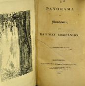 Manchester Railway Companion 1834 Book - by J. Everet, Market Street, Manchester. A 258 page book