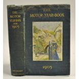 The Motor Year Book 1905 - A 233 page book with over 50 photographs of different models of cars of