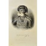 India - Punjab Early steel engraving Gulab Singh a finely intricate steel engraving of Gulab Singh