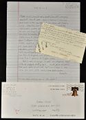 Murderabilia - Serial Killer - Lonnie David Franklin Jr (b.1952) Hand Written Letter - a hand