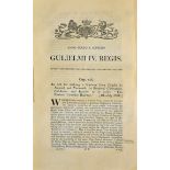 The Eastern Counties Railway 1836 - London -Norwich-Yarmouth -Act of Parliament authorising the