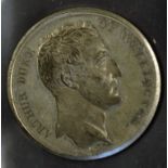 1809 Napoleonic Wars - The Duke of Wellington's Successful Crossing of the River Duro Medallion - to