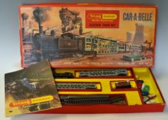 Triang/Hornby 00 Gauge Car-A-Belle Electric Train Set comes with Loco, two transporters, brake van