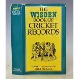 1988 The Wisden Book of Cricket Records by Bill Frindall, HB with DJ, a great reference book -