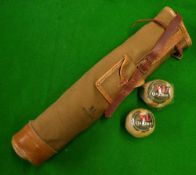 Very rare J.P Cochrane's Challenger XL golf ball and miniature golf bag collection to incl 2x