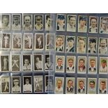 Assorted Selection of Cricket Cigarette Cards - to include 1928 Major Drapkin Australian & English