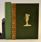 Vardon, Harry -"My Golfing Life" reprinted and published 1985, ltd deluxe leather edition 156/200,