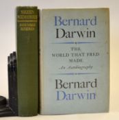 Darwin, Bernard (2)-" Green Memories" 1st ed 1928 - original green cloth boards and gilt spine