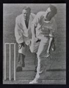 Keith Miller Signed Print an Australian Test cricketer and RAAF pilot during WWII, widely regarded