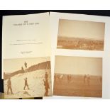 Collection of Prestwick Golfing Photographs titled The Golfers of a Past Era 1884-94 comprising a