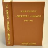 1885 Wisden Cricketers' Almanack - Willows soft back reprint publ'd 1983 in brown gilt cloth