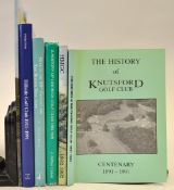 Golf Club Centenaries and Club History Books to incl"Golf in The Twentieth Century and The Boston