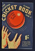 1936/37 The Sporting Globe Cricket Book - Records of the Tests, international & Interstate Games and