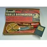 Arena Table Badminton Set an Empire Model set include 2 rackets with press, 2 net posts,