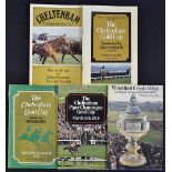 1970s Horse Racing Cheltenham Cup Programmes to include 1971, 1972, 1973, 1975 and 1979, condition