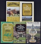 1970s Horse Racing Cheltenham Cup Programmes to include 1971, 1972, 1973, 1975 and 1979, condition