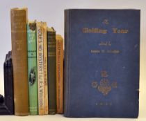 Various golf books from 1930's -1950's to include"R.A Whitcombe Golf's No Mystery 1938; The Lonsdale