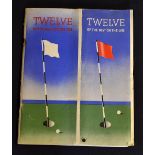 London & Midland Scottish Railway Golf Travel brochure - titled"Twelve of the Best on The LMS" by