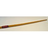 English Laminated Archery Longbow a hickory bow, marked 8/82 132 comes with a cloth hand grip,