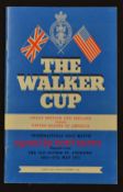 Rare 1971 Official Walker Cup fully signed programme - played over The Old Course St Andrews and