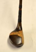 Ben Sayers North Berwick Pat"J" model spoon - elongated oval head shallow face with strip top and