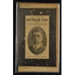 The Twelfth Australian Cricket Tour 1905 Booklet with particulars of the Team, Portraits and