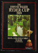 1989 Ryder Cup Golf signed programme - played at The Belfry and signed by 4x European players to