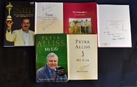 Autographed Golf Books to incl"The Whitcombes-A Golfing Legend" 1st ltd ed. o. 253/700 signed to the