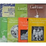 1946 - 1952 Wimbledon Lawn Tennis Championship Programmes a complete run of programmes, with some