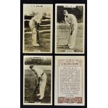 Fine Godfrey Phillips Cricketers Brown Backed Cigarette Cards - includes Cambridge University 219c