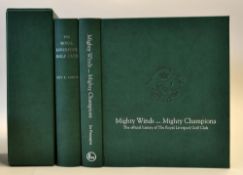 Royal Liverpool Golf Club Books to incl 'Mighty Winds…Mighty Champions The official History of The