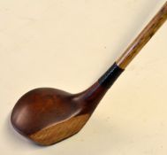 Fine and rare J P Cochrane Pat App driver - fitted with 3 piece shaft stamped Pat App 11462-'15