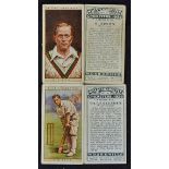 1928 and 1929 Wills's Cigarette Cards 'Cricketers 1928' and 'Cricketers' two sets of 50 cards,