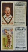 1928 and 1929 Wills's Cigarette Cards 'Cricketers 1928' and 'Cricketers' two sets of 50 cards,