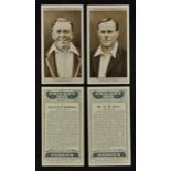 1926 Ogden's Cricket Cigarette Cards a set of 50 cards, 'Cricket 1926', with England and Australia