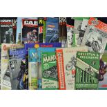 Motor Cycle Mixed Selection to include a variety of programmes and magazines, 1957 Motor Cycling,