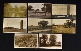 8 various South East golfing postcards from the early 1900's onwards to incl Hest Bank Golf