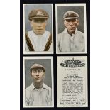 1926 Godfrey Phillips Famous Cricketers Cigarette Cards a part set 23/32 - overall good condition