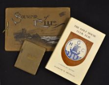 3x early golf related books and souvenirs on Elie Fife to incl Alasdair Drysdale Centenary The
