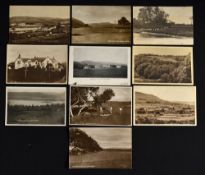 10x various Scottish and English golfing postcards from the early 1900's onwards incl the Old Golf